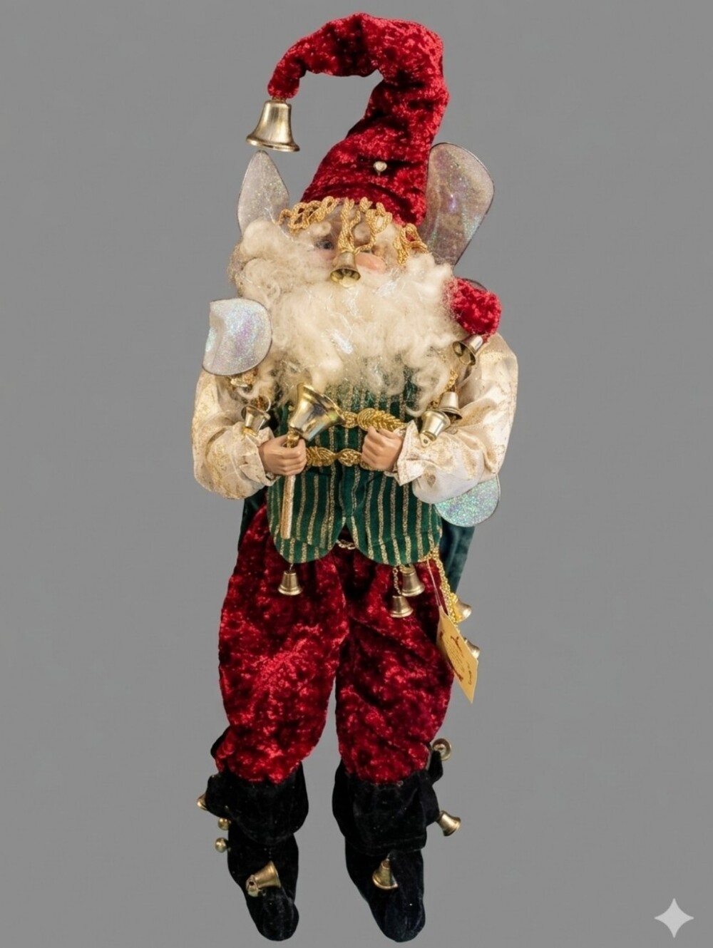 Vtg 2001 Limited Edition Mark Roberts "Jinglebell Fairy Lg" # 127 Of 1500